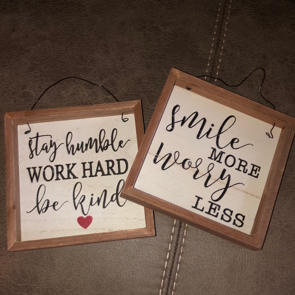 Small Decorative Signs